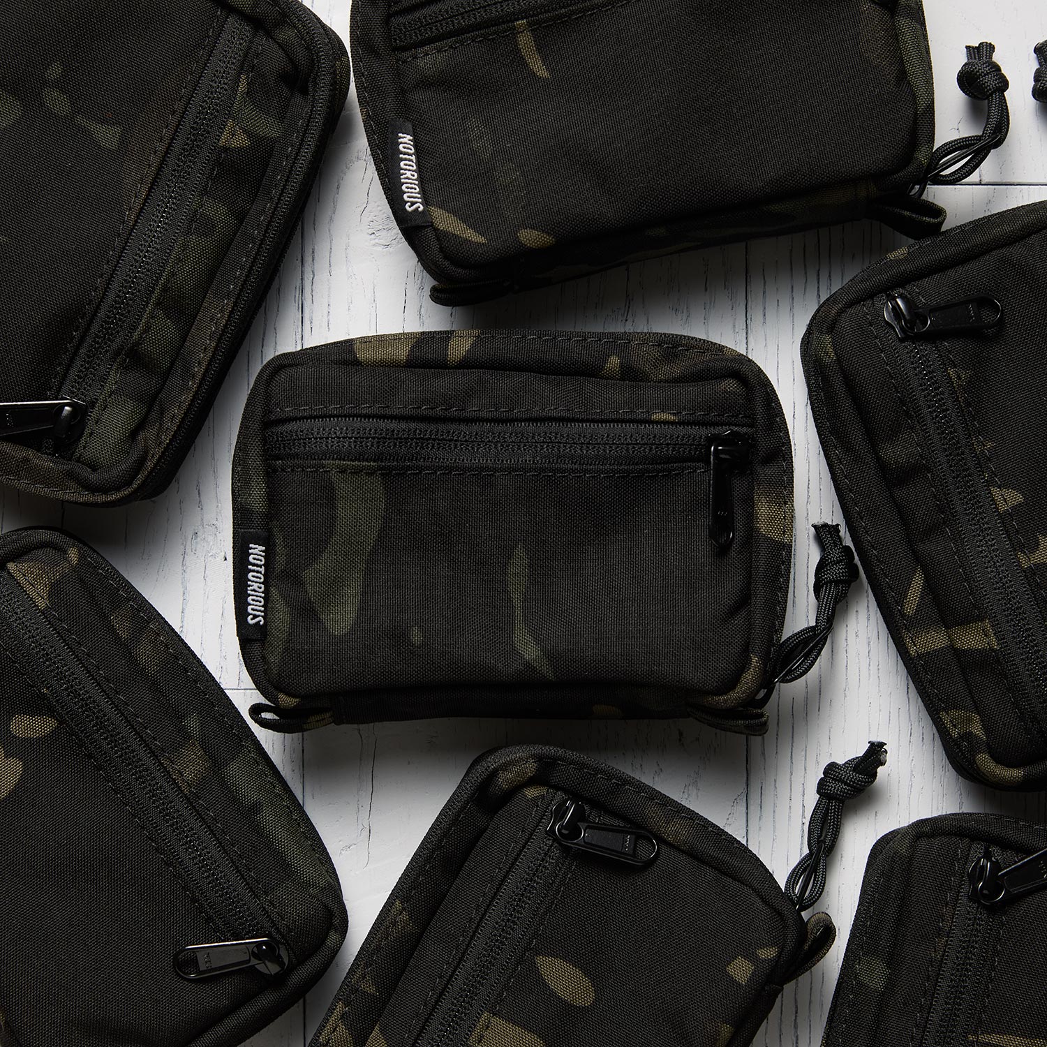 All Good Pouch - Black Camo (Stealth) - Velcro