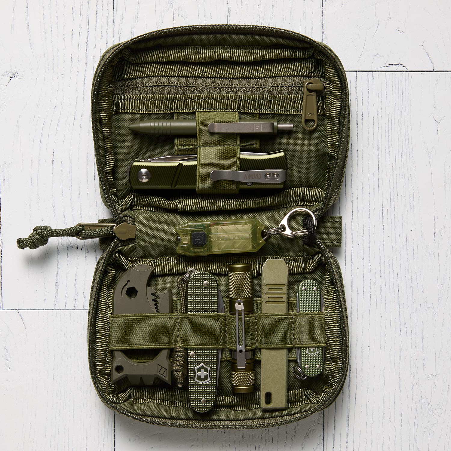 All Good Pouch - OD Green - Velcro