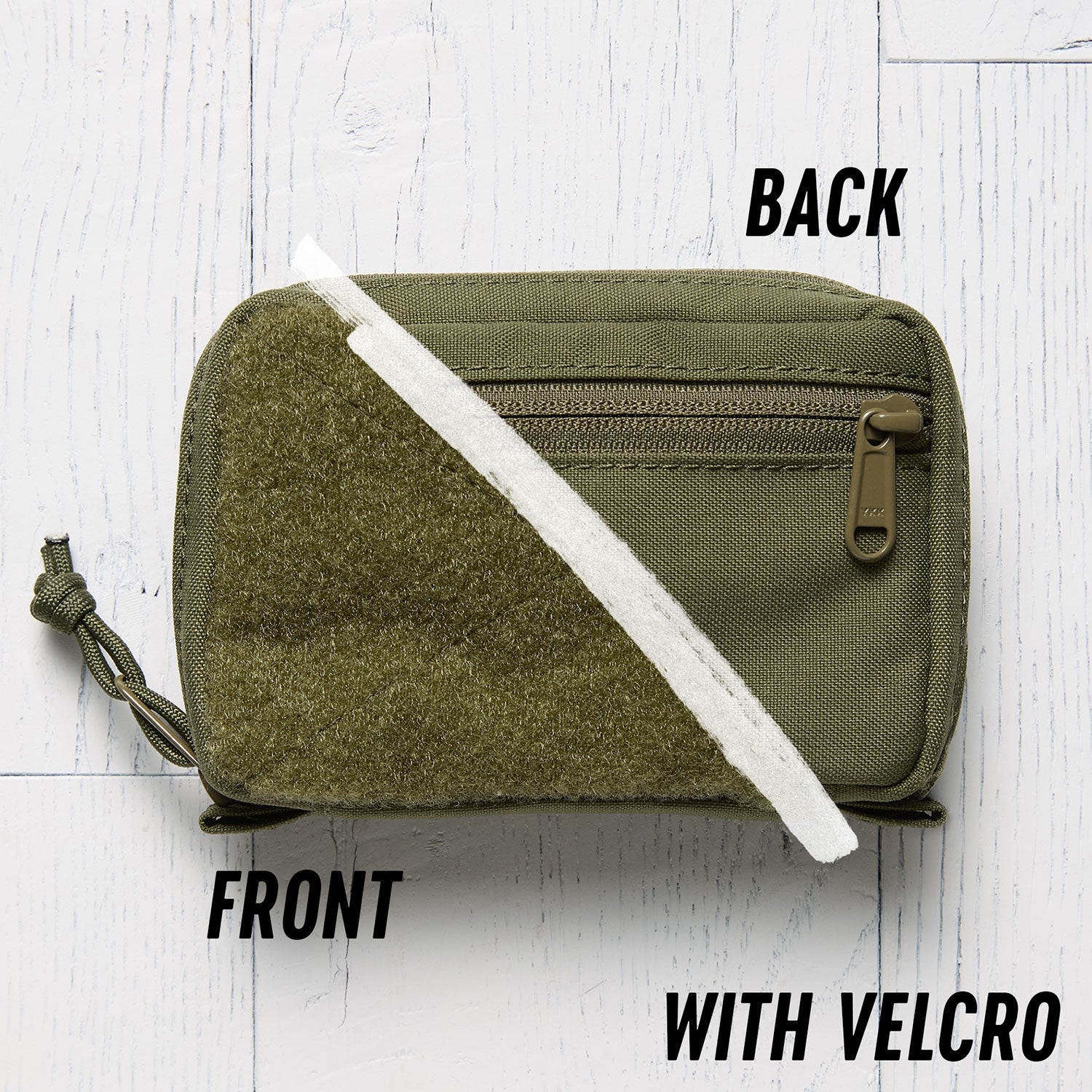 All Good Pouch - OD Green - Velcro