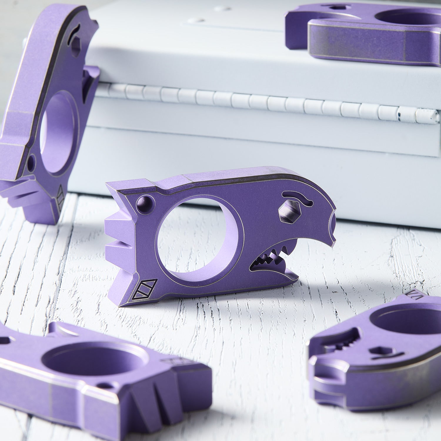 Atomic Bomb - Ti - Purple Cerakote