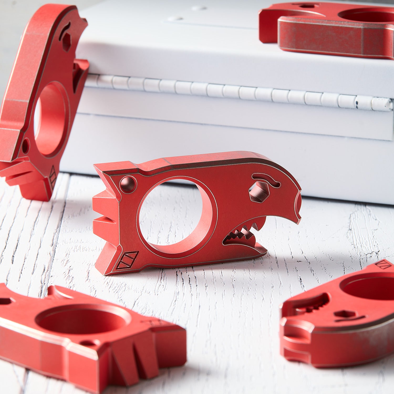 Atomic Bomb - Ti - 'Preme Red Cerakote
