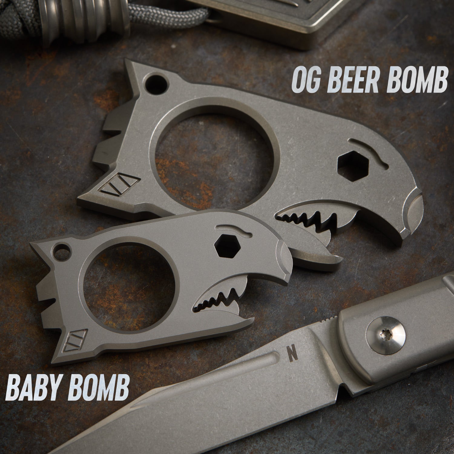 Baby Bomb - Stonewashed Ti
