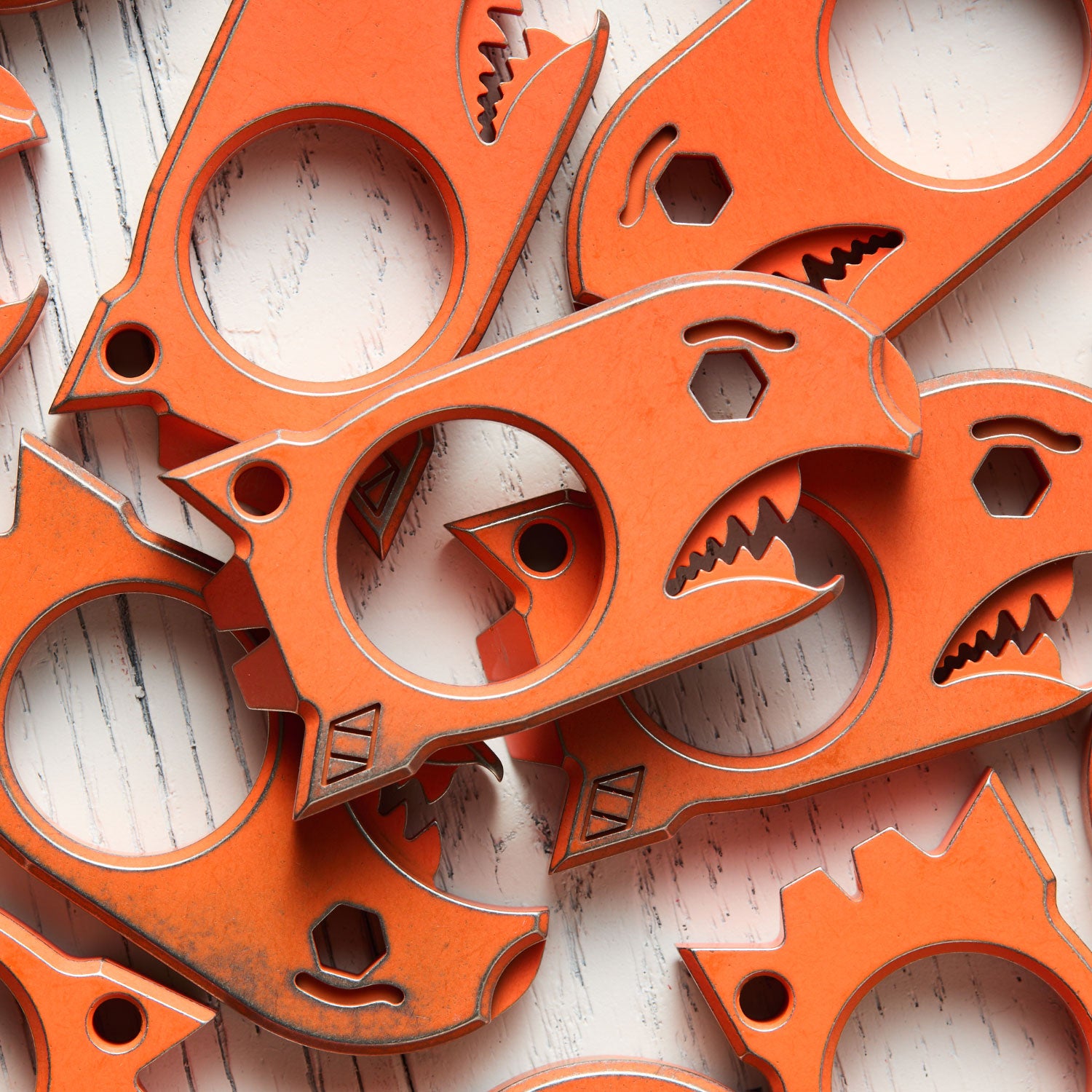 Big Poppa - Distressed Hi Vis Orange Cerakote