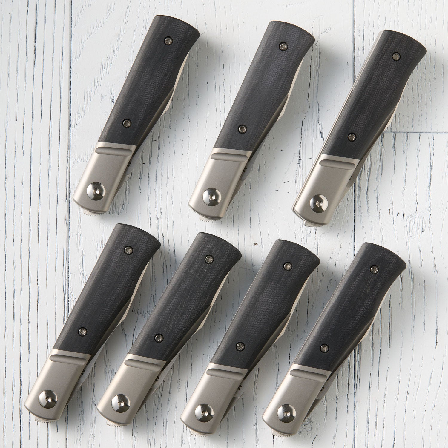 *BLEM* Kingpin Front Flipper Bolster Lock - Double Black Linen