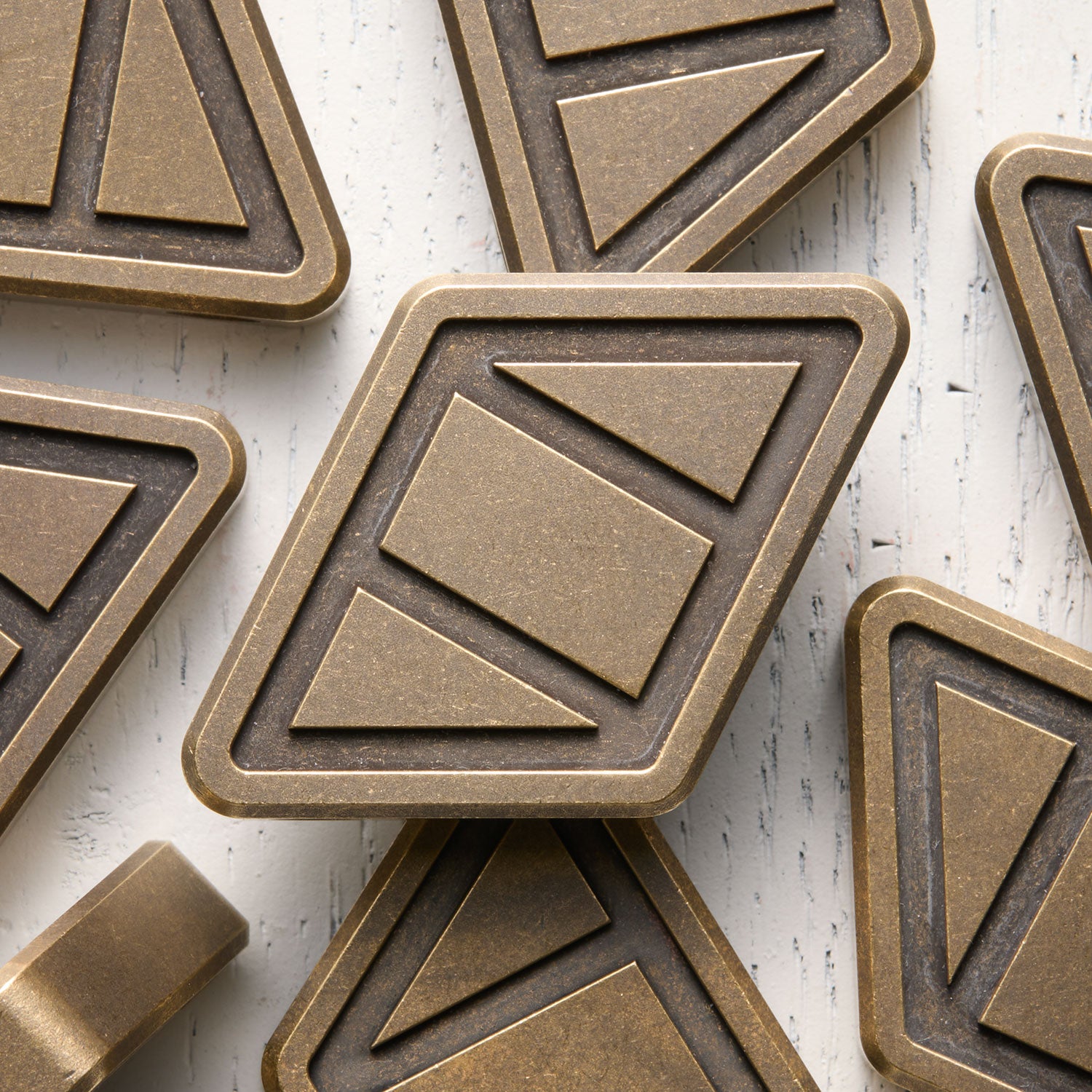 NFG Worry Stone - Brass - Antiqued