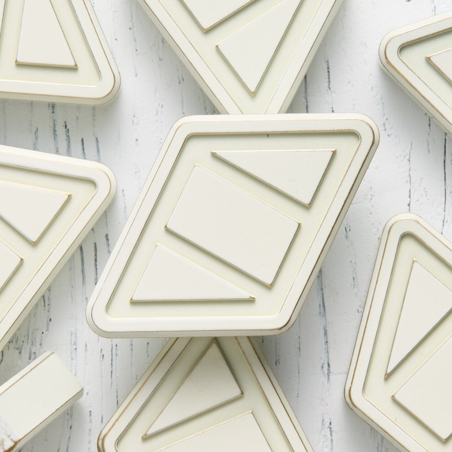 NFG Worry Stone - Brass - Distressed Salty Cerakote