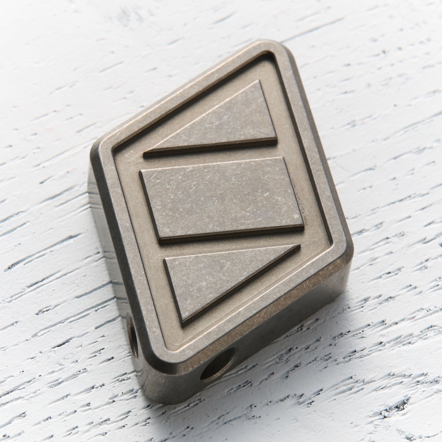 NFG Worry Stone - Titanium - Stonewashed V1