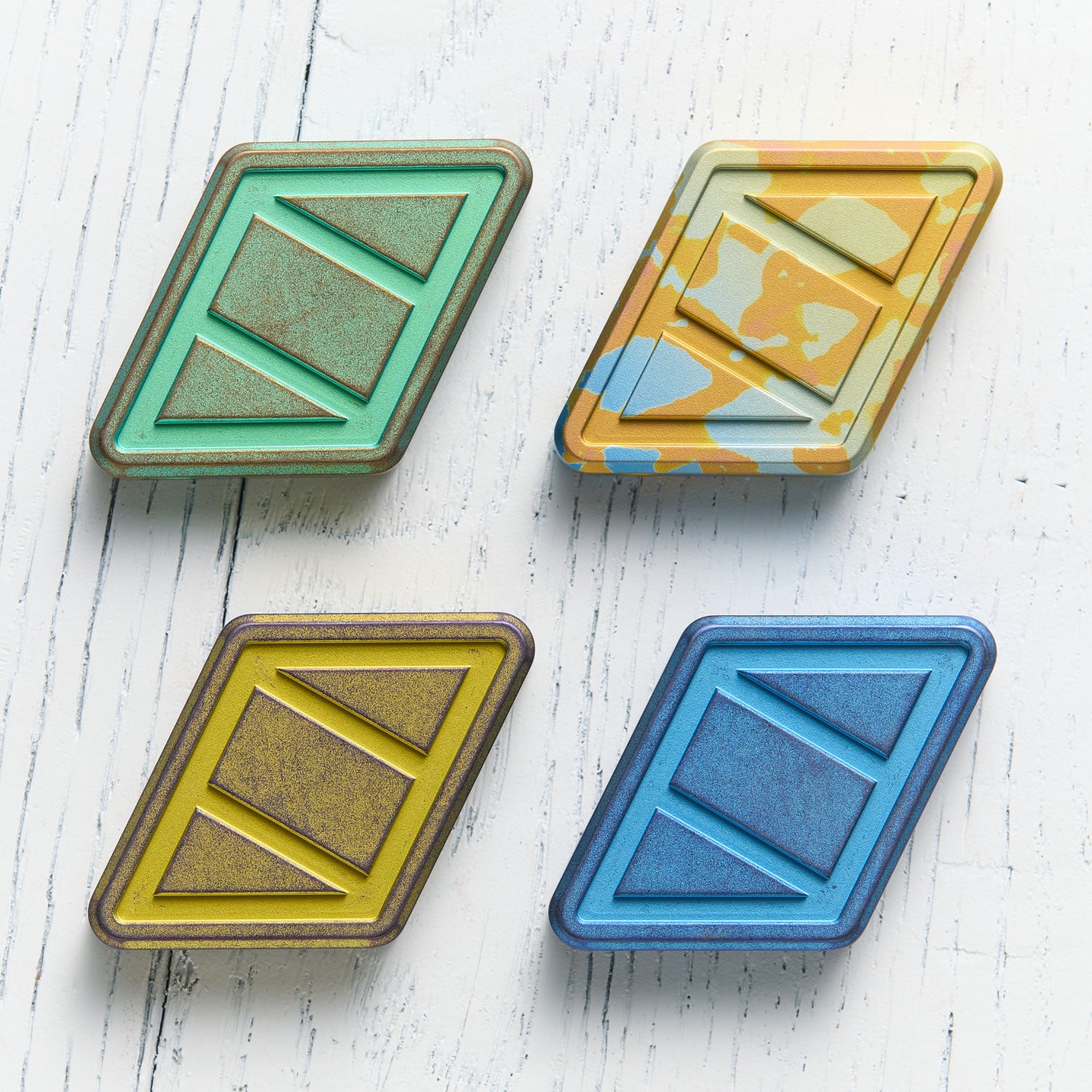 NFG Worry Stone - Titanium - Anodized