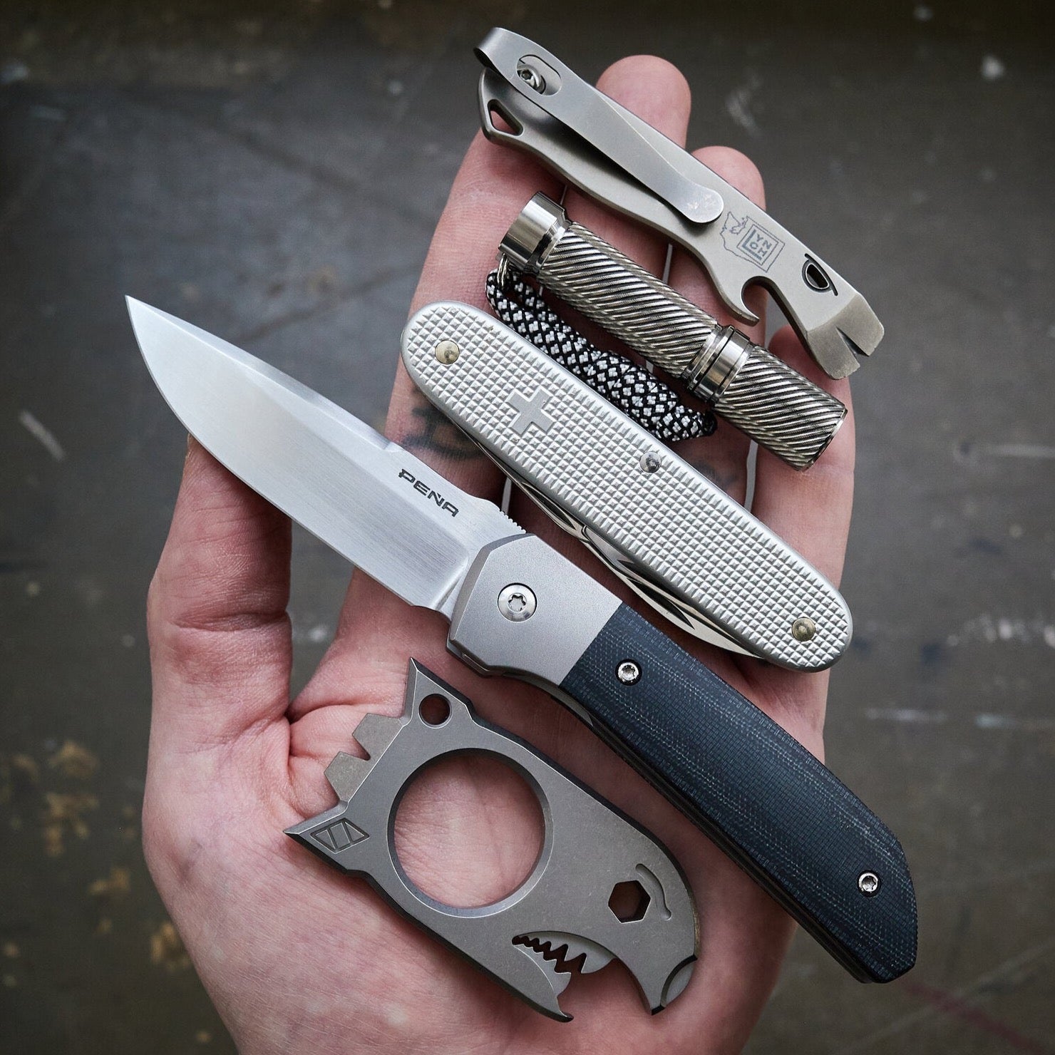 Beer Bomb - Stonewashed Ti