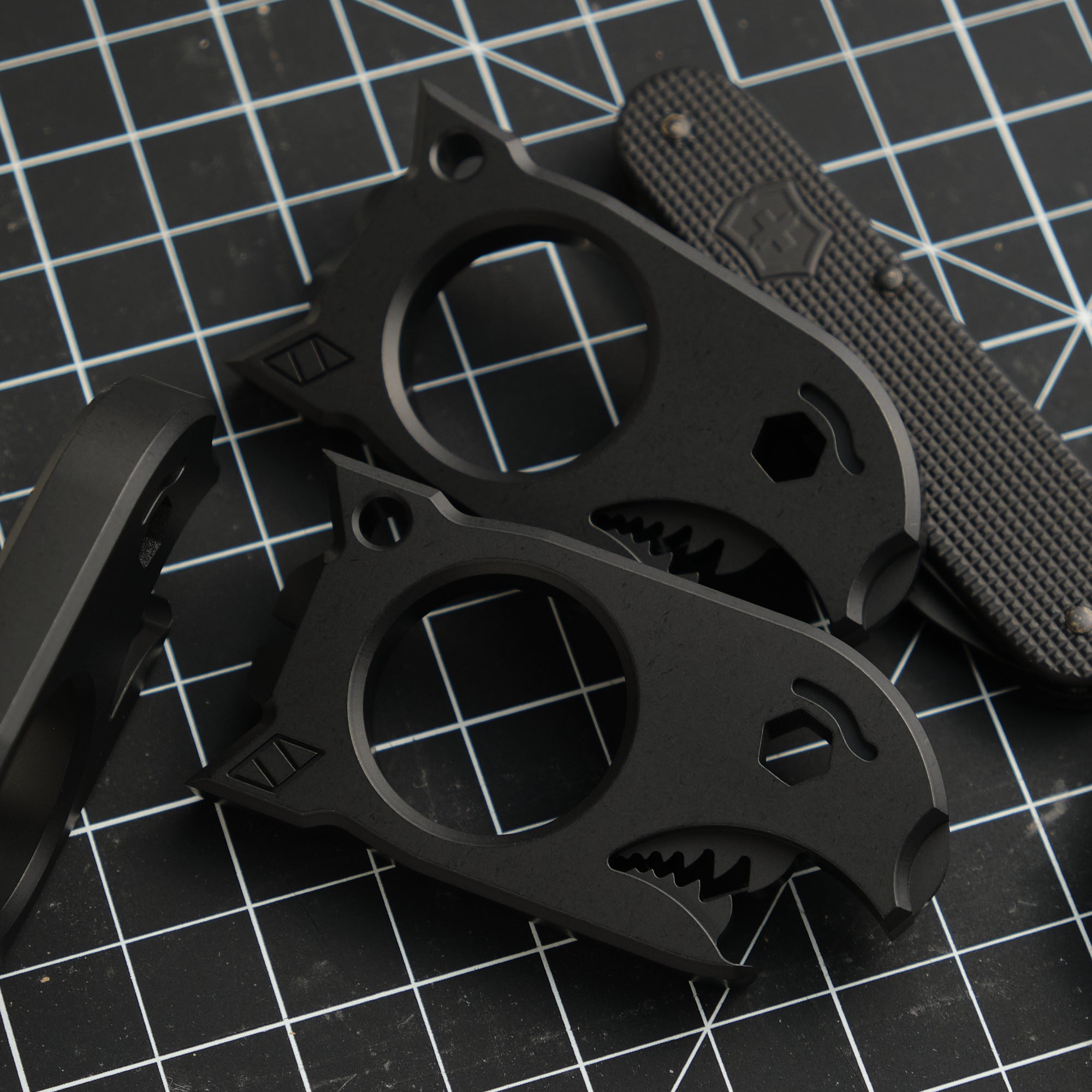 Big Poppa - Stonewashed Black PVD Ti