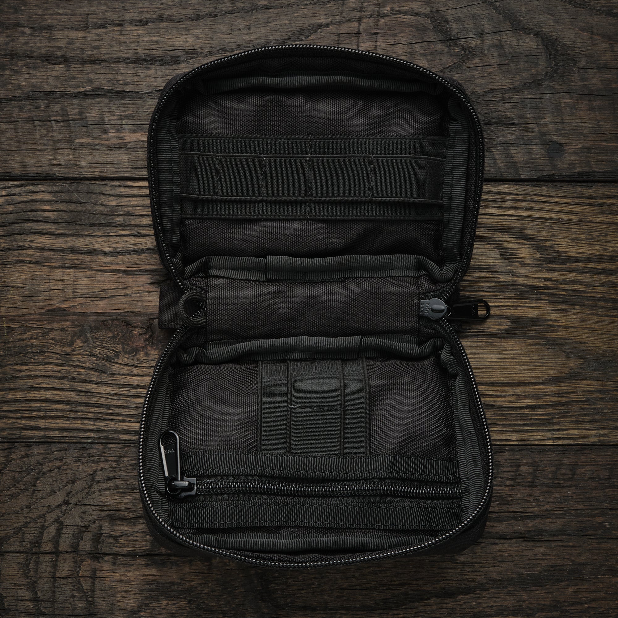 All Good Pouch - Black - Velcro