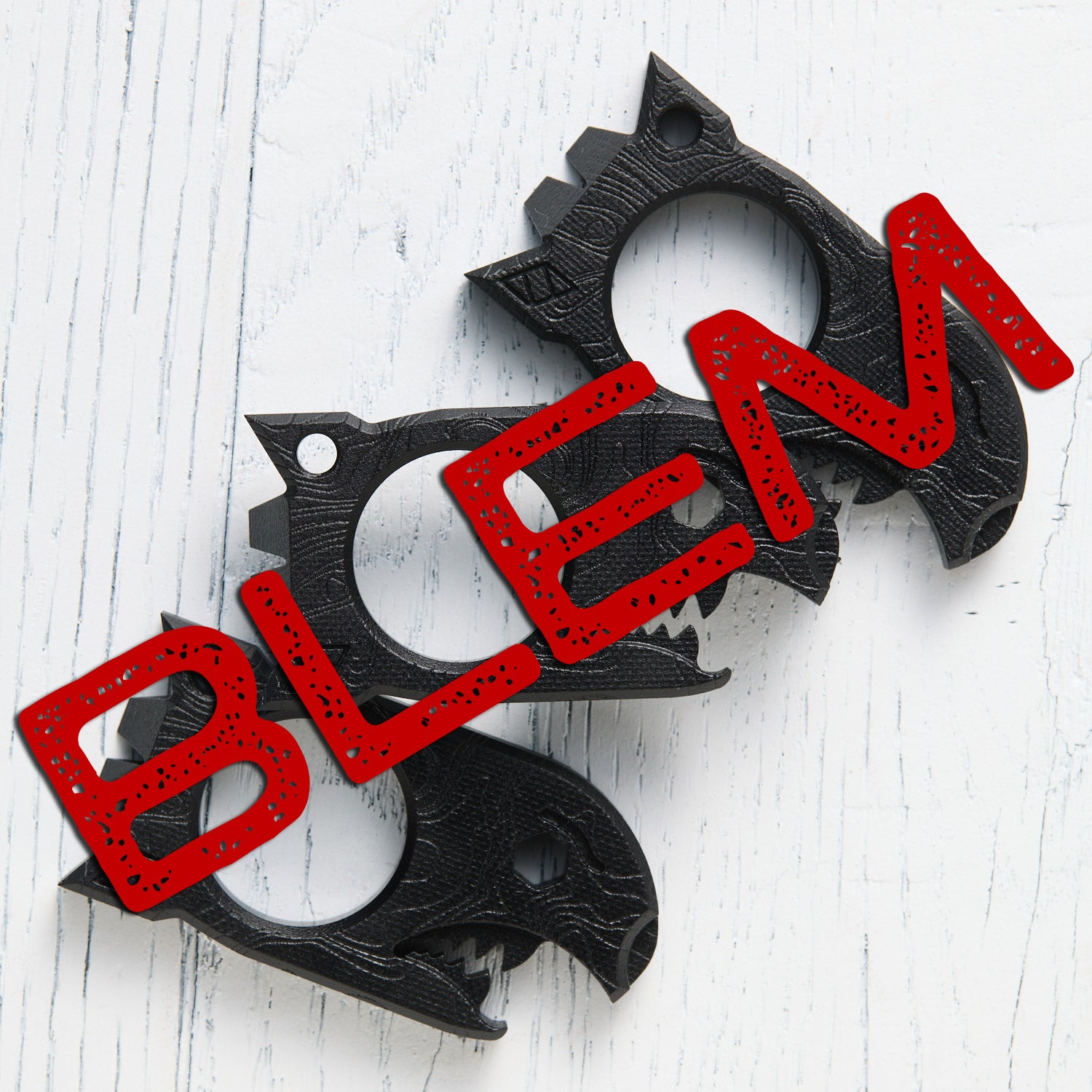 BLEM - Big Poppa - Black G10 - Topo