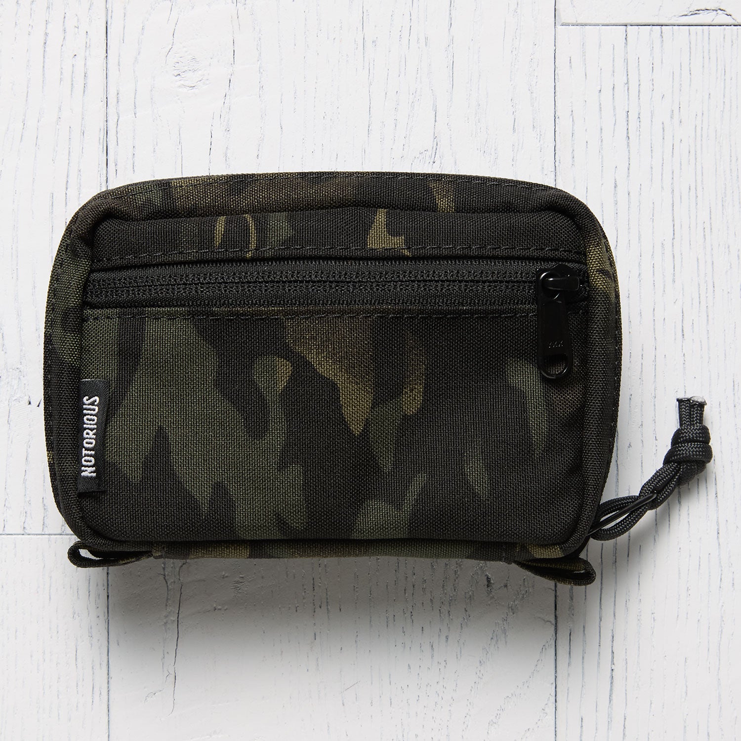 All Good Pouch - Black Camo - Velcro