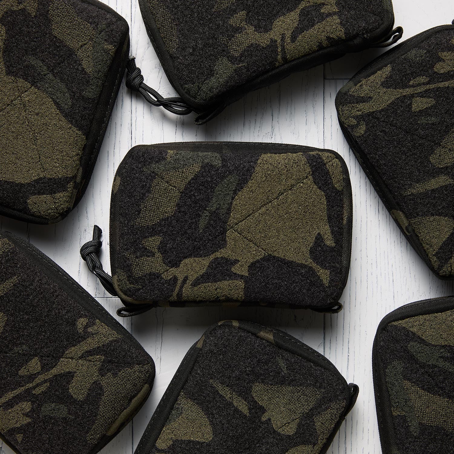 All Good Pouch - Black Camo - Velcro