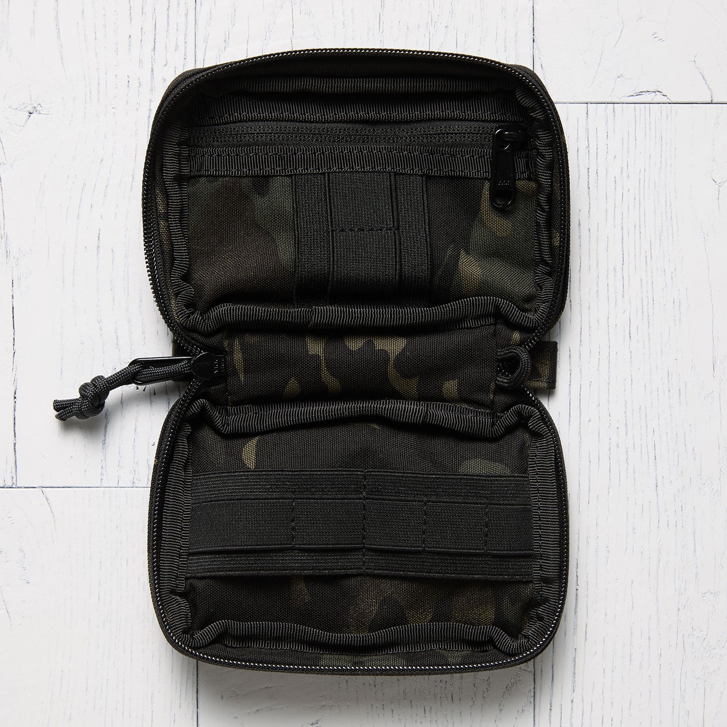 All Good Pouch - Black Camo - Velcro