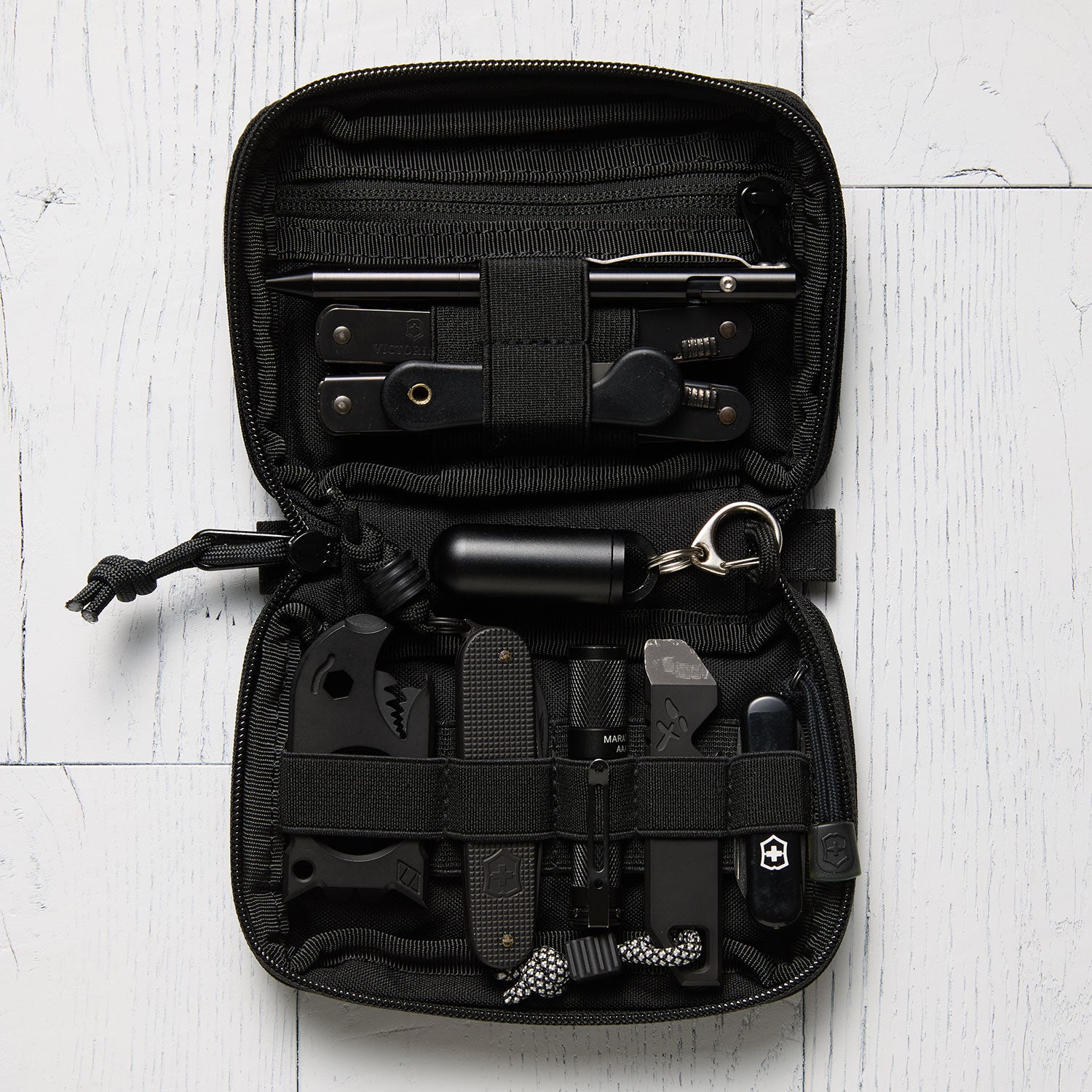 All Good Pouch - Black - Velcro