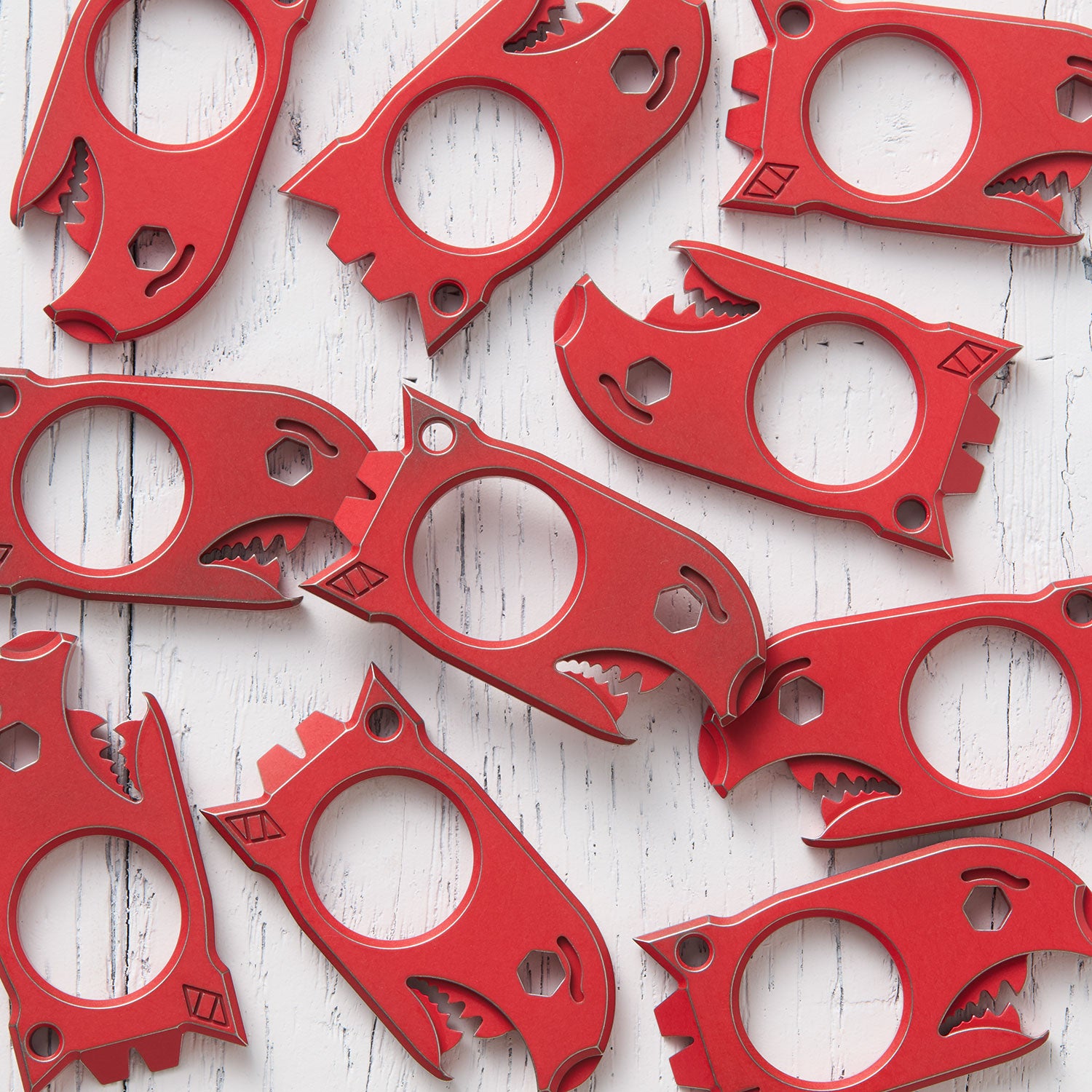 Baby Bomb - Titanium - 'Preme Red Cerakote