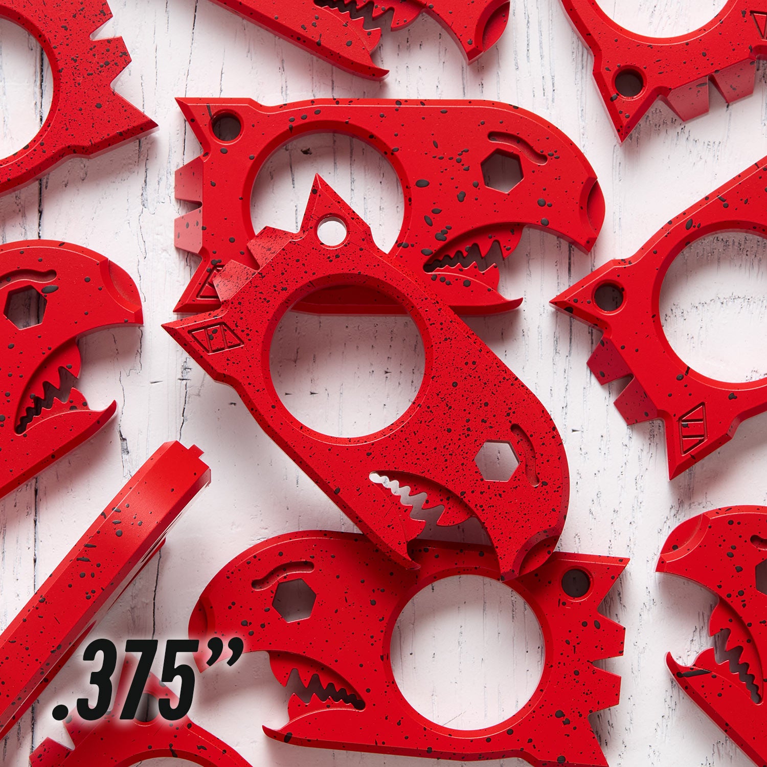Big Poppa - Red / Black Splatter Cerakote