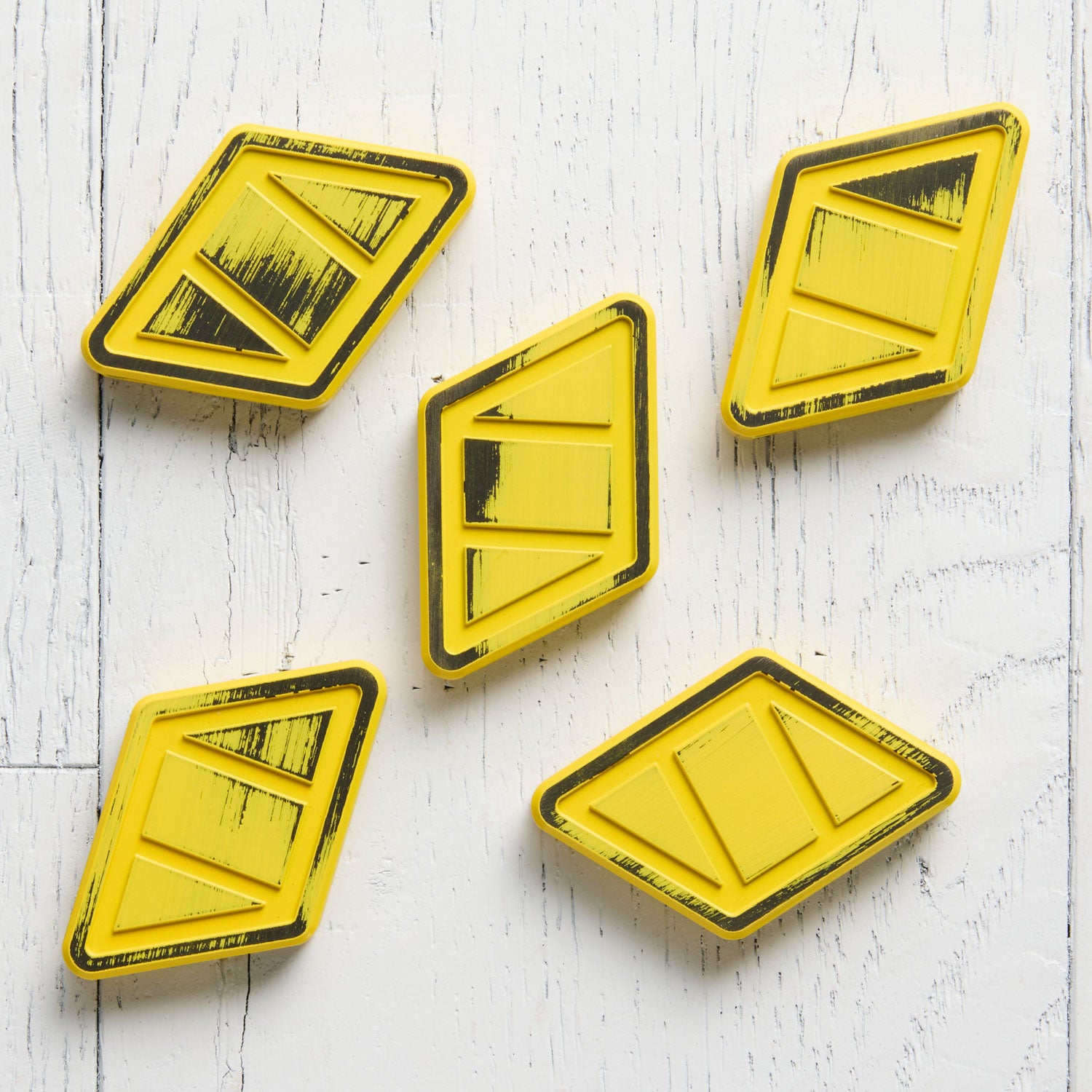 NFG Worry Stone - Road Rash - Warning Cerakote